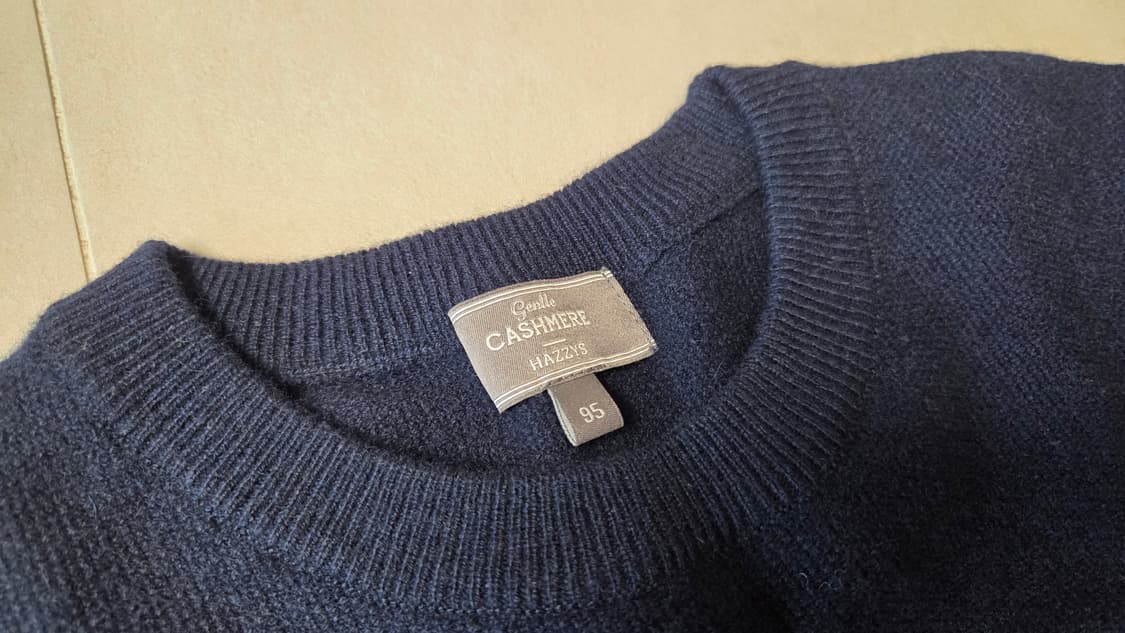 헤지스  풀오버 캐시미어 100 니트  상품이미지3