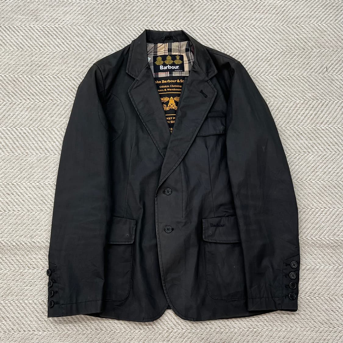 바버 코튼 블레이저 r2992 상품이미지1