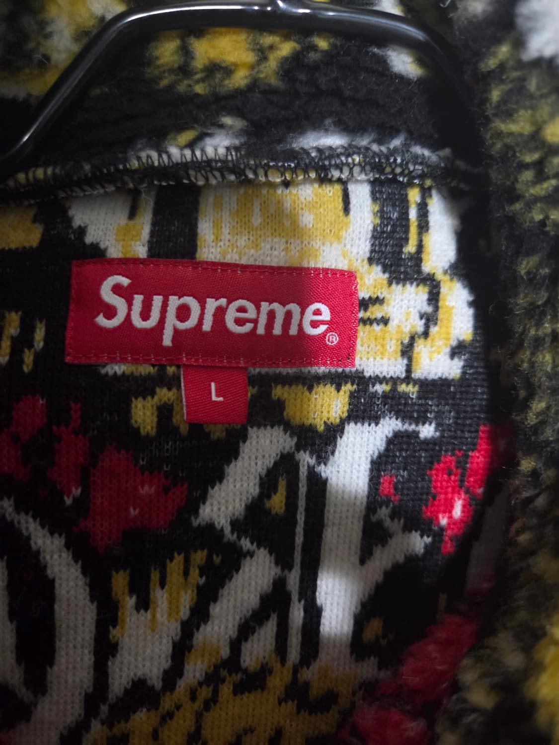 [L]슈프림 세인트 미카엘 플리스 자켓 화이트 - 21SS 상품이미지6