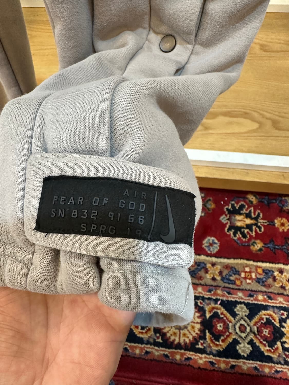 나이키 피어 오브 갓 콜라보 웜업 팬츠 XL 상품이미지8