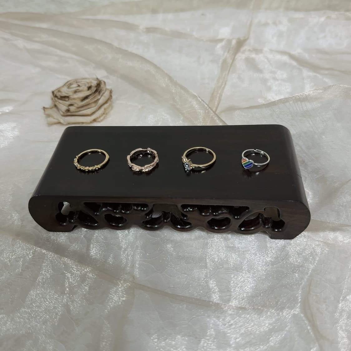 빈티지 오리엔탈 메탈 반지 세트 상품이미지2