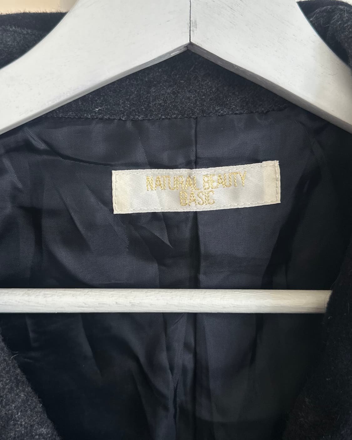 [NATURAL BEAUTY BASIC] stripe peacoat  상품이미지6