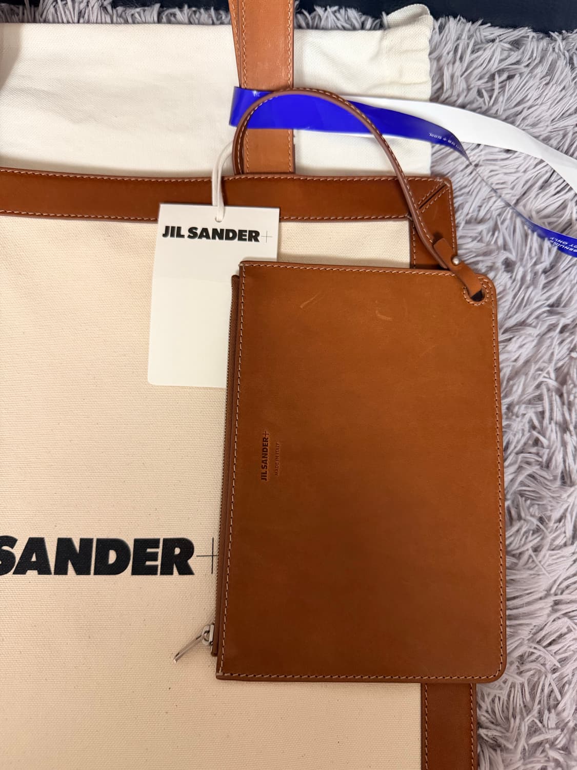 질샌더 로고 캔버스 토트백 / 숄더백 상품이미지7