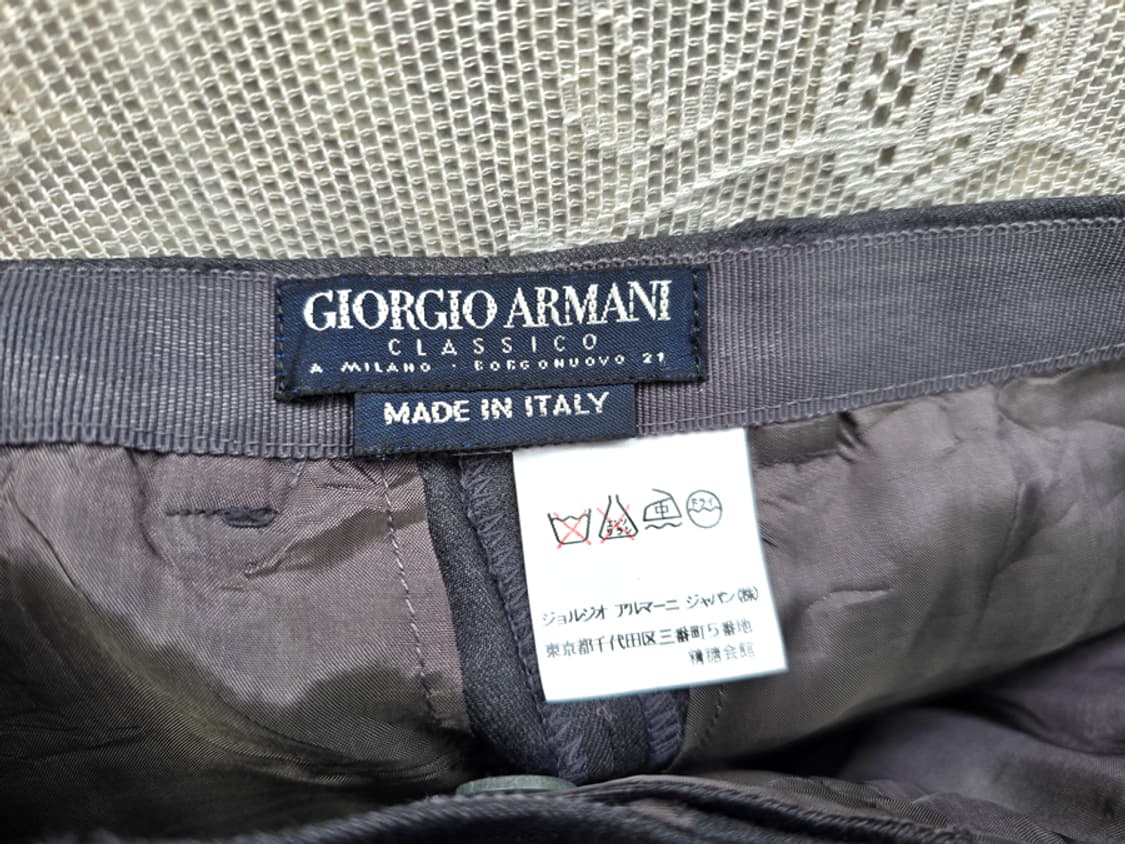 조르지오 아르마니 울 슬렉스 (made in italy) 상품이미지6