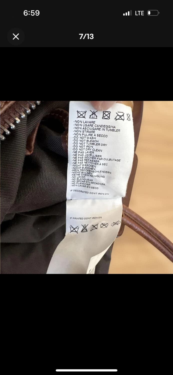 마르지엘라 레더 세일러백 상품이미지7