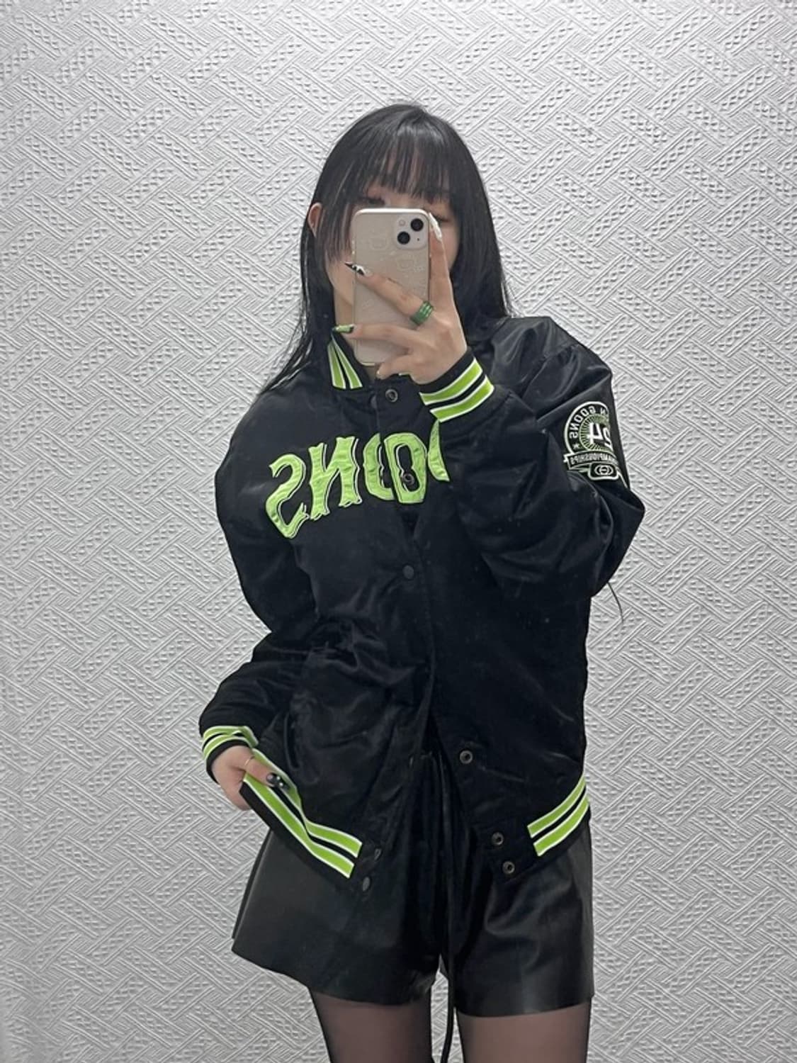 스타터 GOONS 펑크 키치 누빔 스타디움 바시티자켓 M C08860 상품이미지2