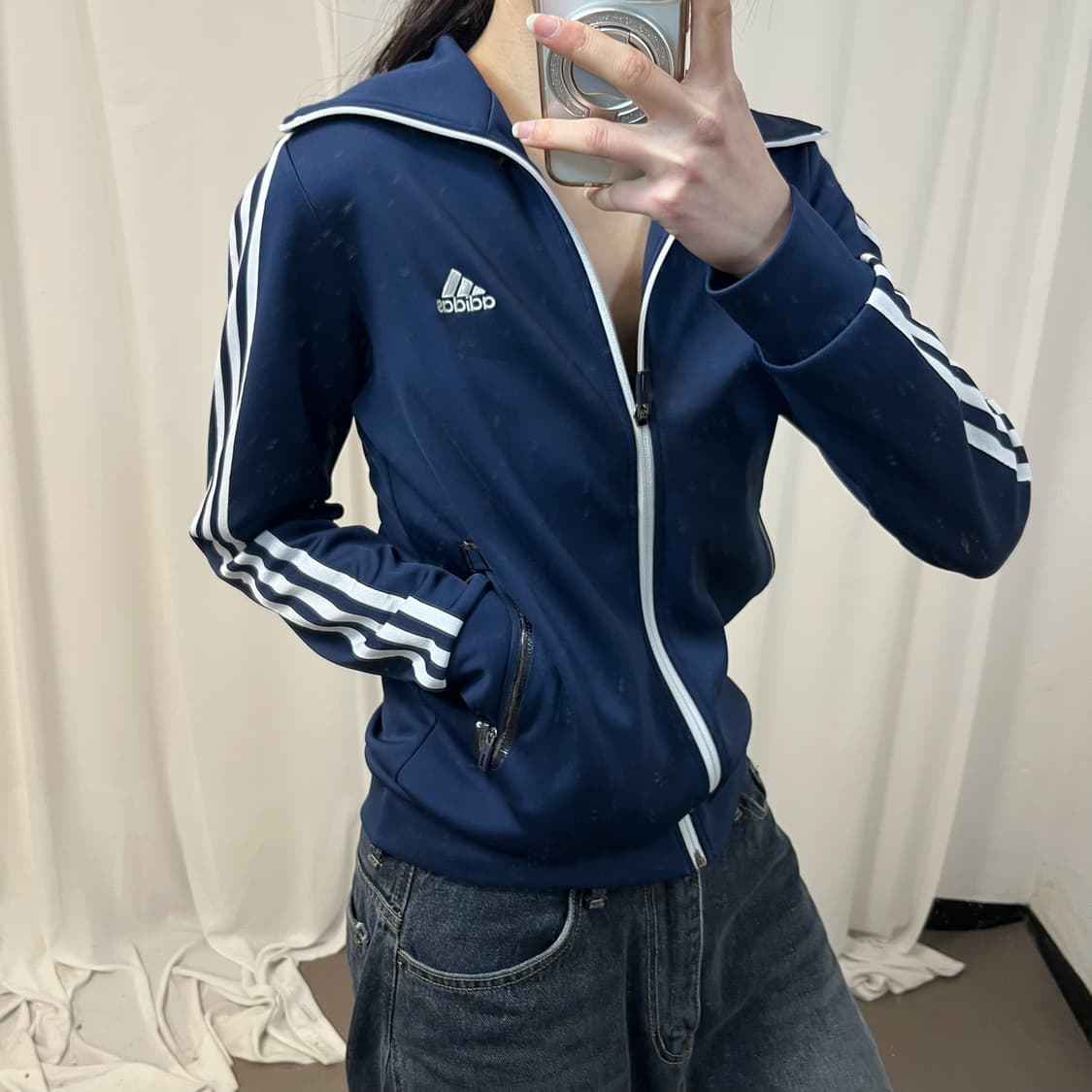 Adidas navy jersey 상품이미지3