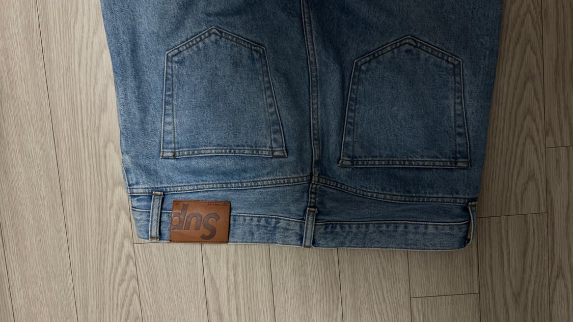 👖 슈프림 스톤 워시드 슬림 진 (워시드 인디고) 상품이미지5