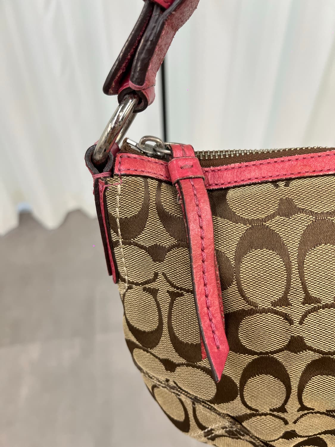 Coach Beige & Pink Bags 상품이미지5