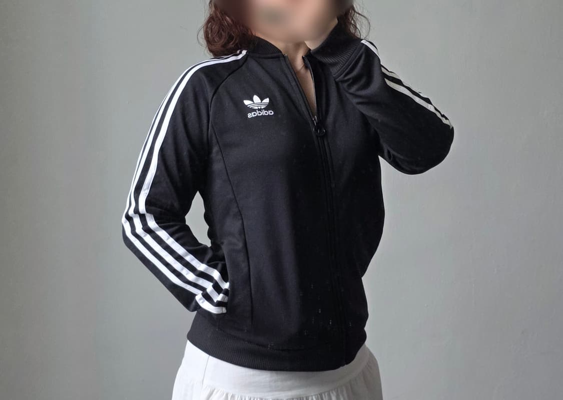 [프립]아디다스 오리지널스 블랙 트랙탑 져지 상품이미지1
