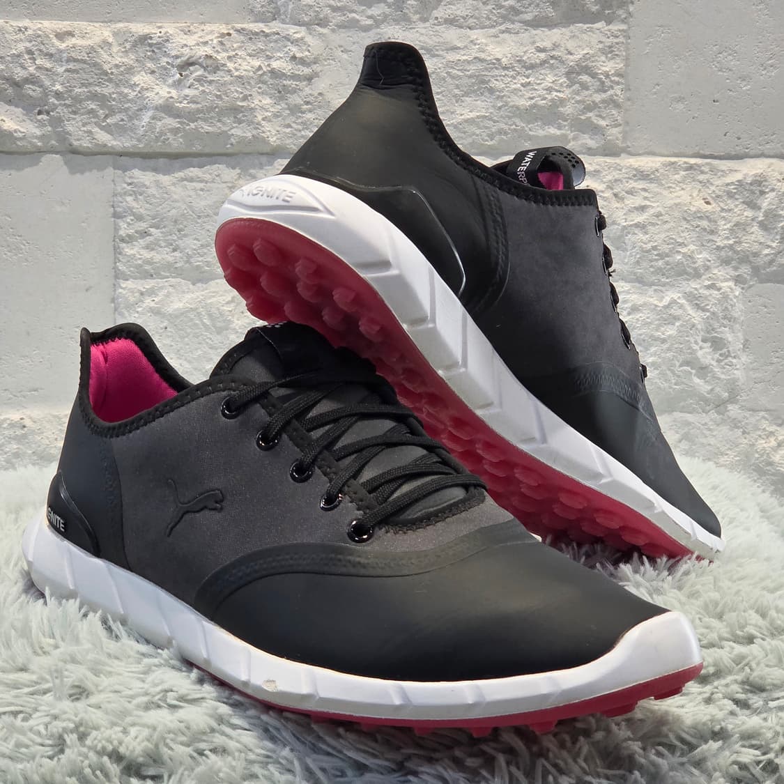 3q-5:푸마 이그나이트 스파이크리스 골프화 블랙(235)-거의새거 상품이미지5