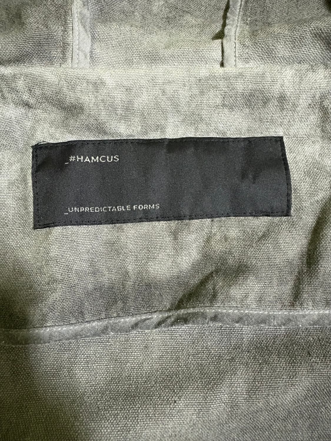 Hamcus 16 fw washed jacket 상품이미지7