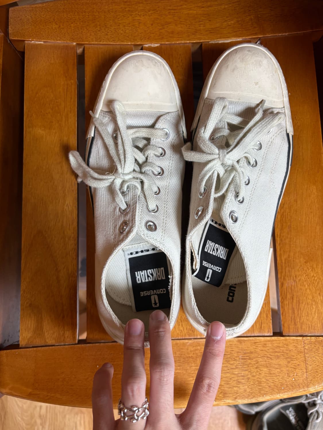 릭오웬스 컨버스 베이지 상품이미지4