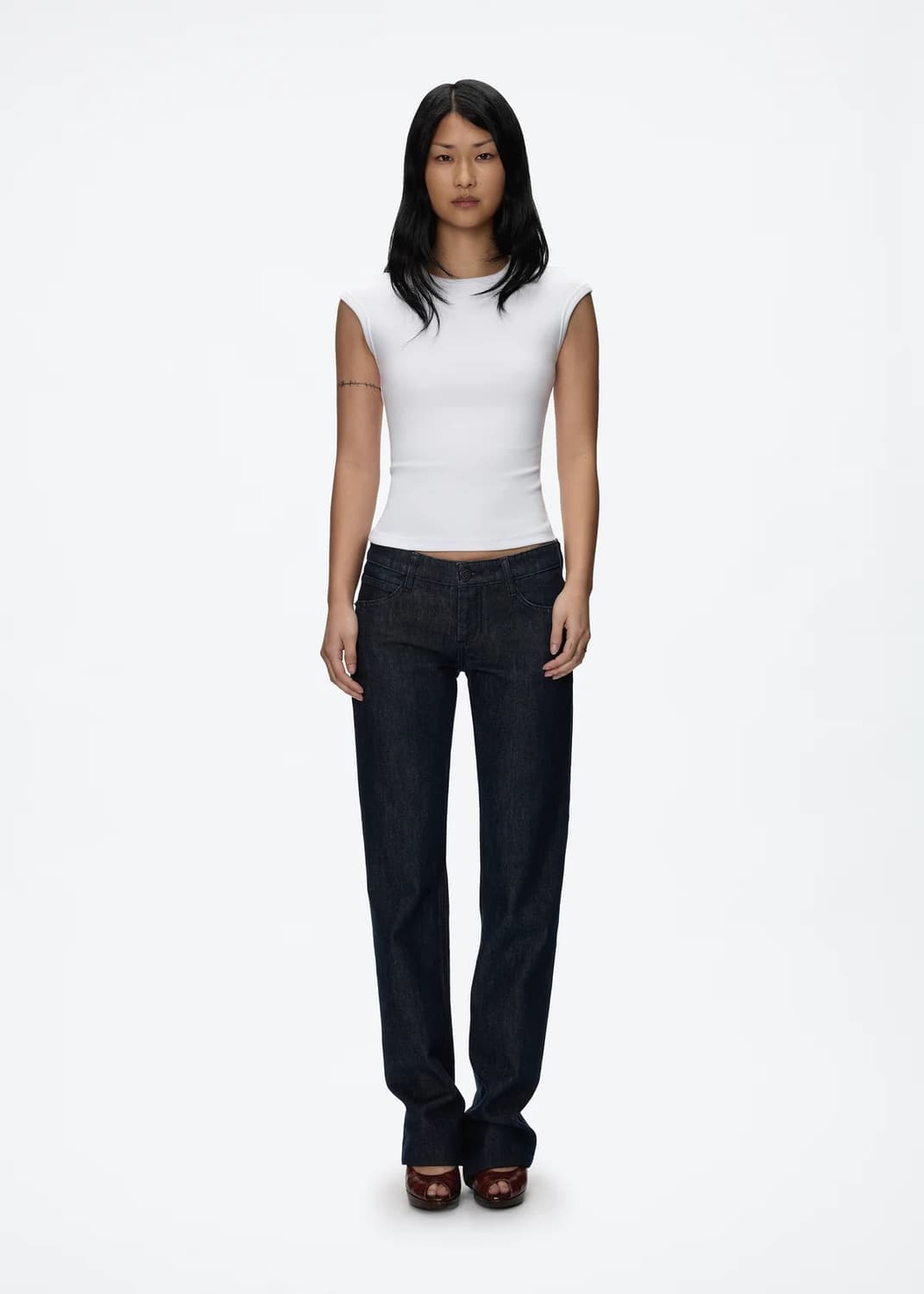 Tank air indigo jeans S 상품이미지3