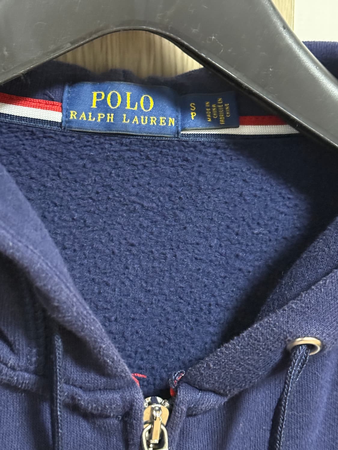 폴로 랄프로렌 네이비 후드집업 S 상품이미지4