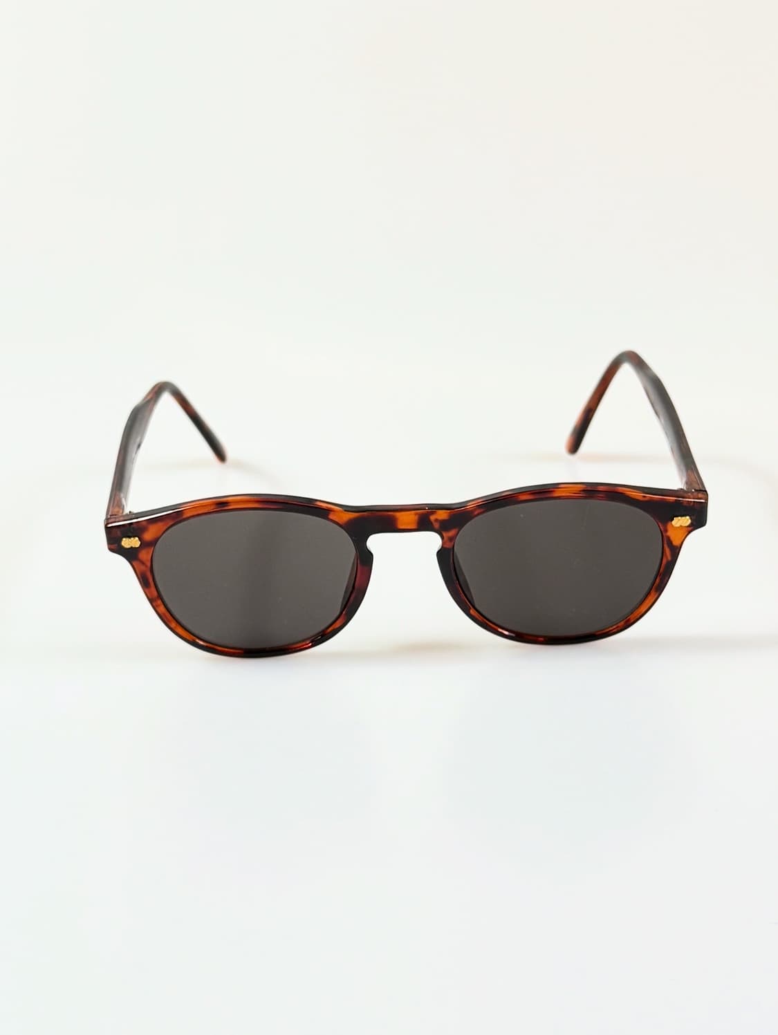 90s VISUAL SCENE 클래식 토터스쉘 빈티지 선글라스 상품이미지1
