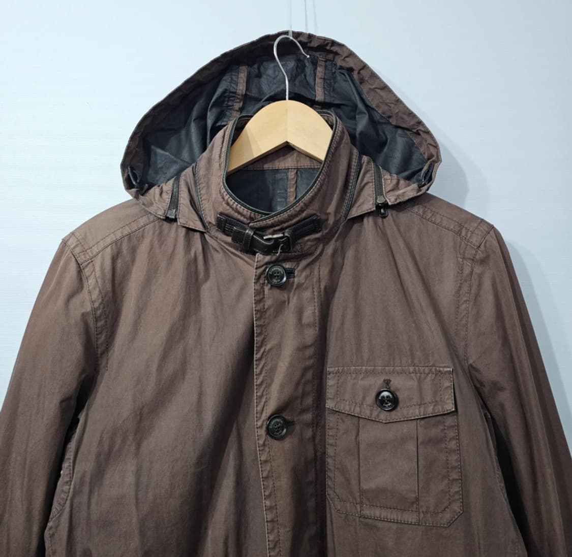 에르메네질도 제냐 후드 야상 자켓 100 상품이미지1