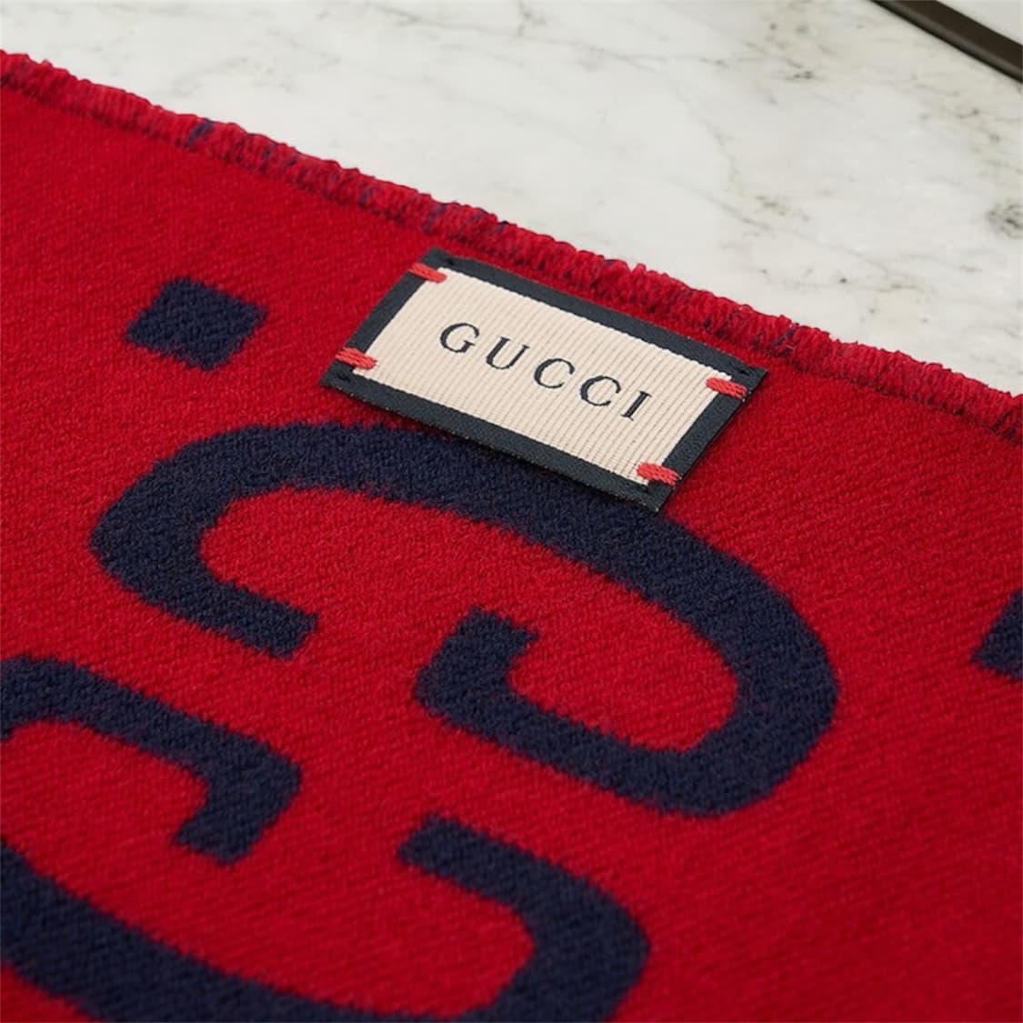 구찌 24FW GG 자카드 울 실크 블랜드 머플러 상품이미지9