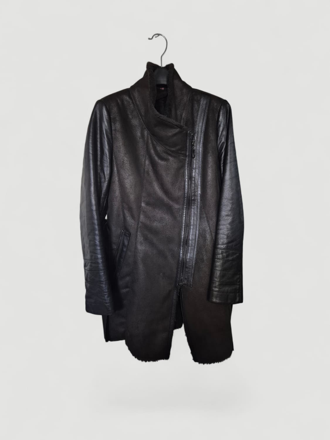 city gee시티지 기모 가죽자켓 여성용 상품이미지1