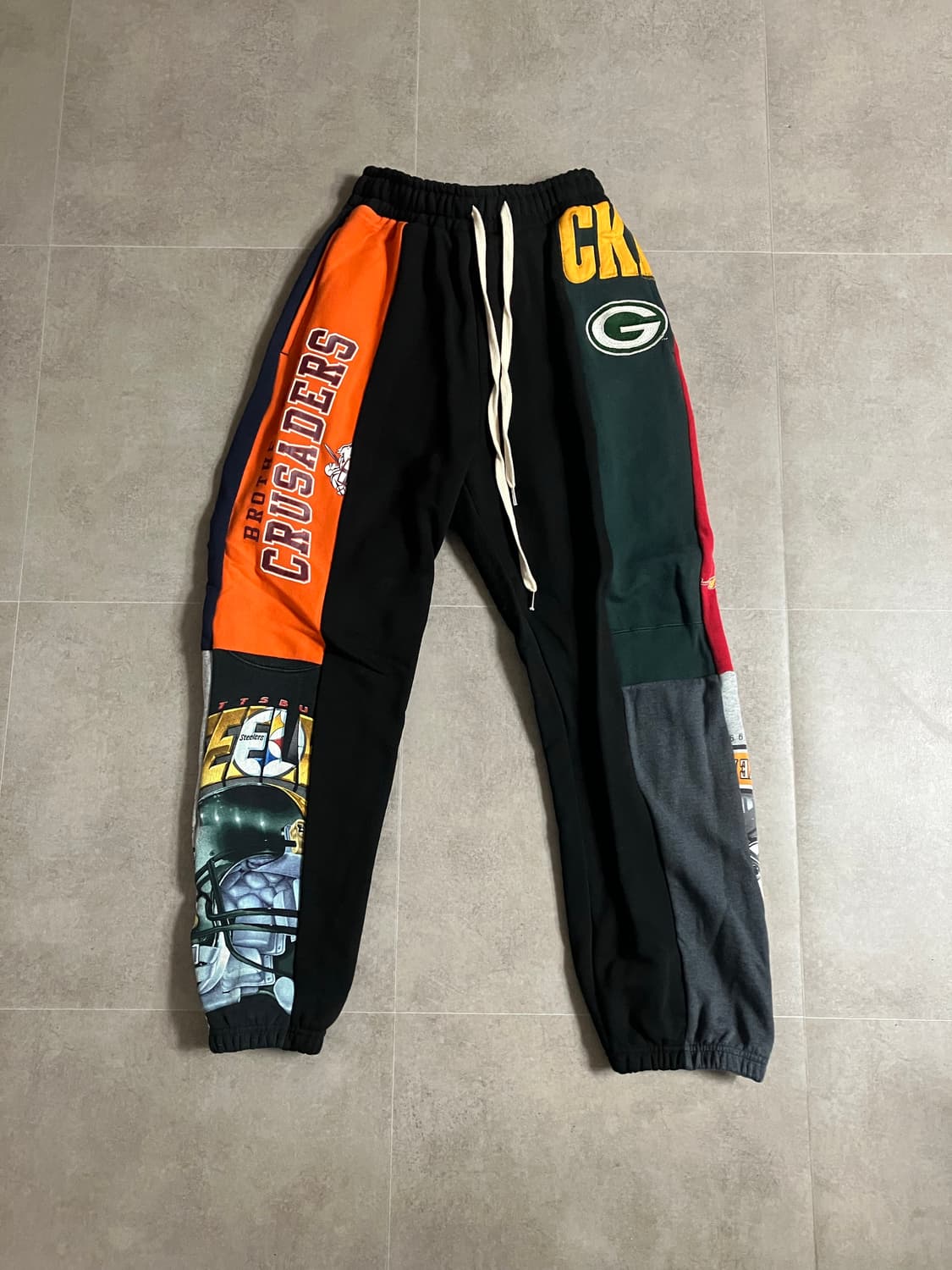 빈티지 리메이크 조거팬츠 스웻팬츠 상품이미지1