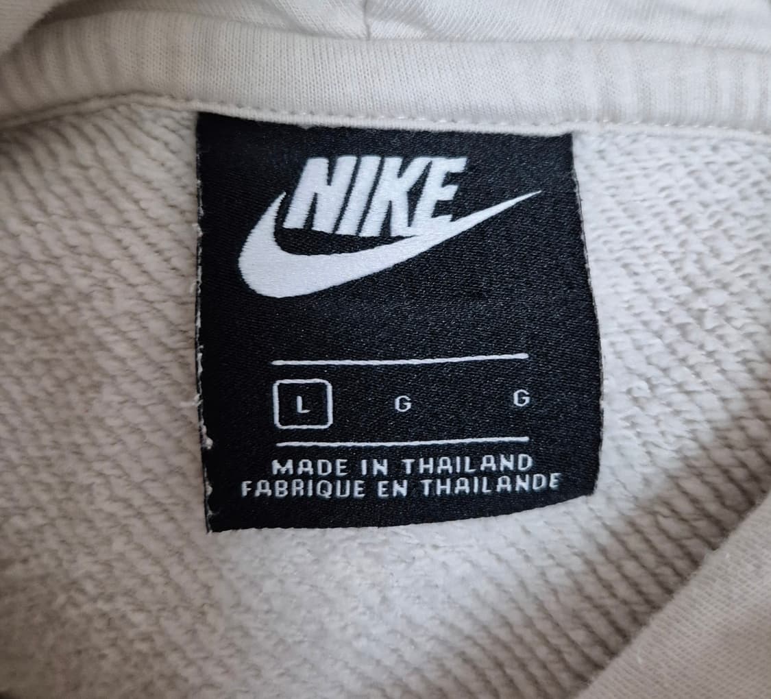 나이키 헤리티지 빅로고 연베이지 후드티 상품이미지3