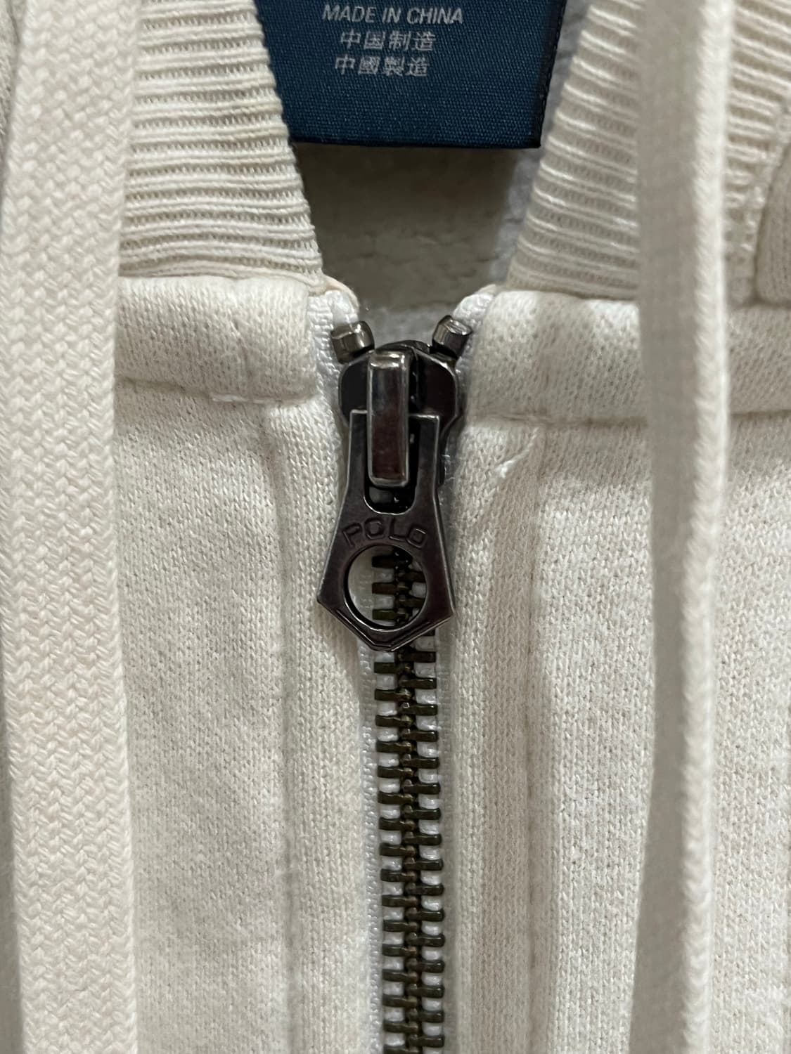 폴로 랄프로렌 빅포니 화이트 후드집업 상품이미지6