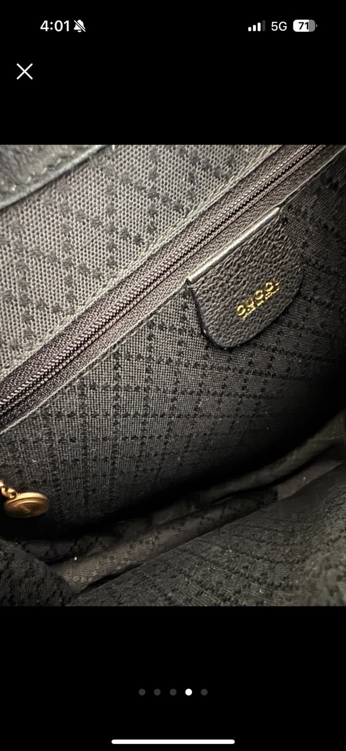 구찌 빈티지 홀스빗 스웨이드 슬링백  상품이미지4