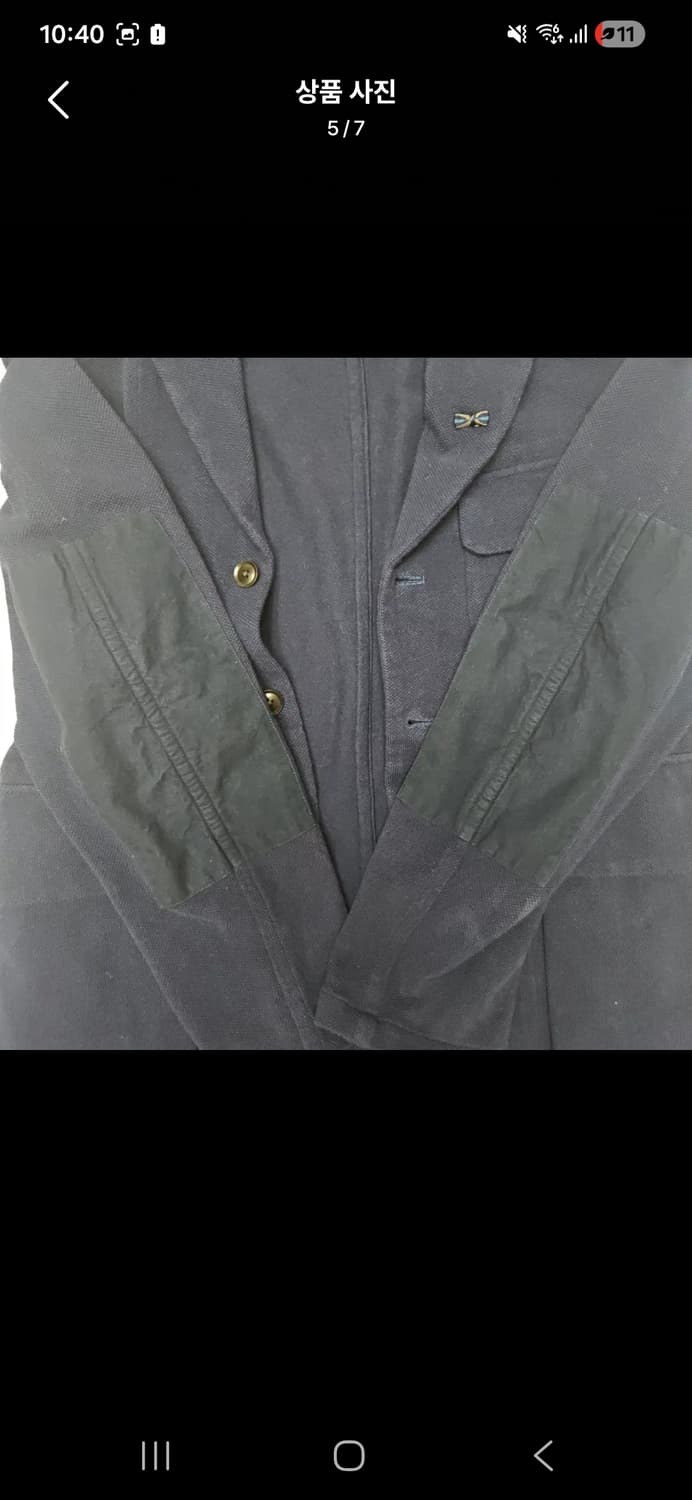 (무료배송) 나이젤카본 네이비 호스피탈 자켓(말로리디테일) / 50사이즈 상품이미지7