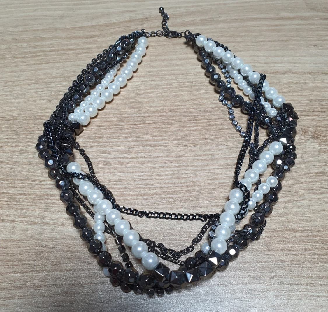 Y2k 갸루 진주 목걸이 상품이미지2