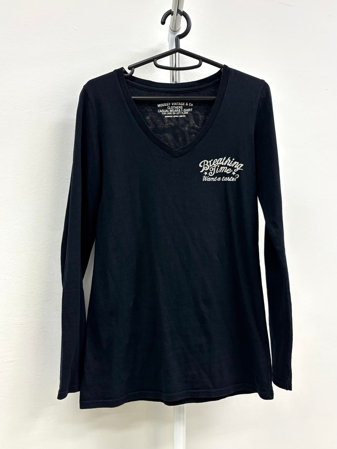 빈티지 펑크 락시크 블랙 롱슬리브 상품이미지4