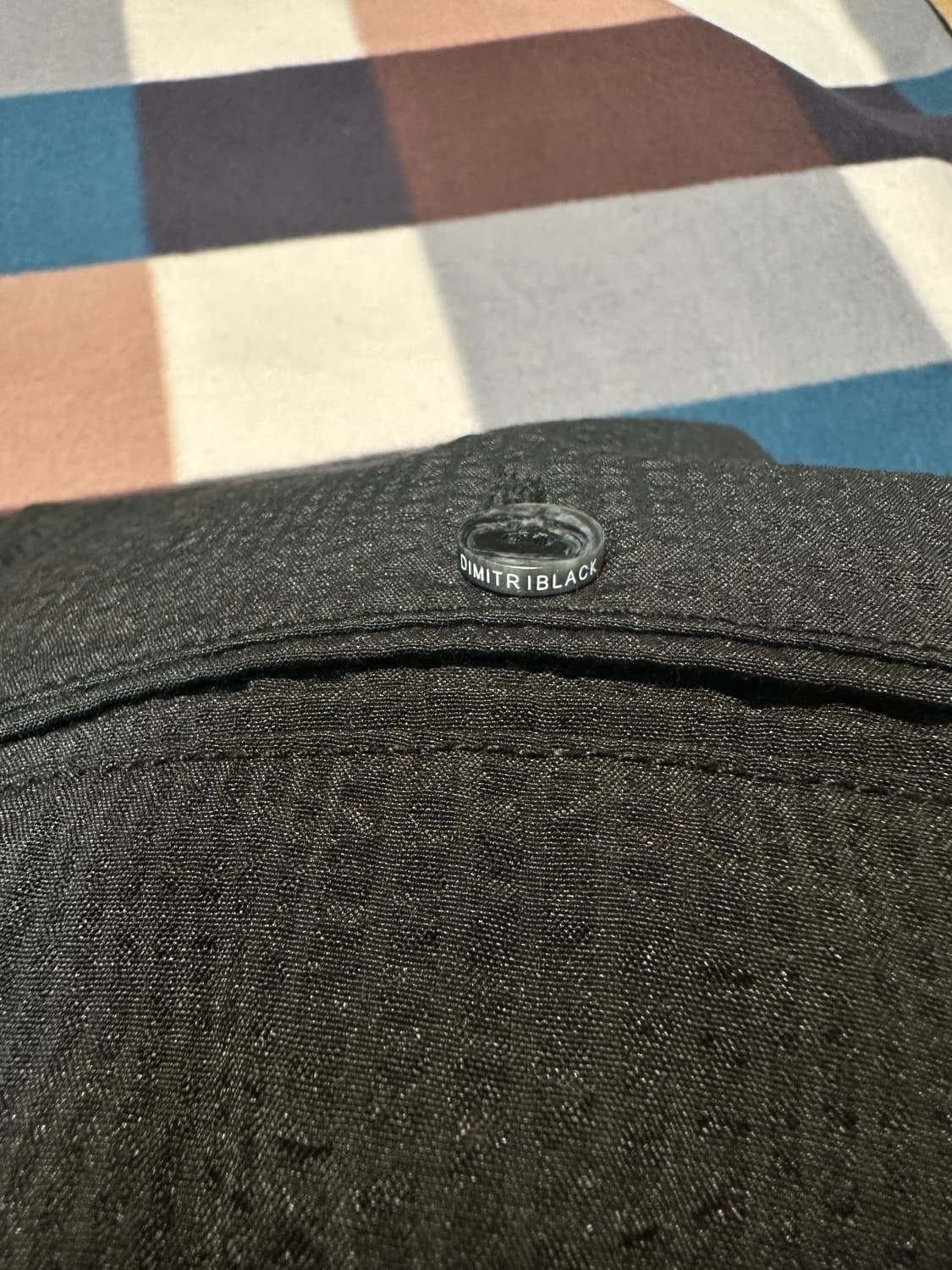 [디미트리 블랙] - 와이드핏 시어서커 투턱 팬츠_블랙 3(XL) 상품이미지7