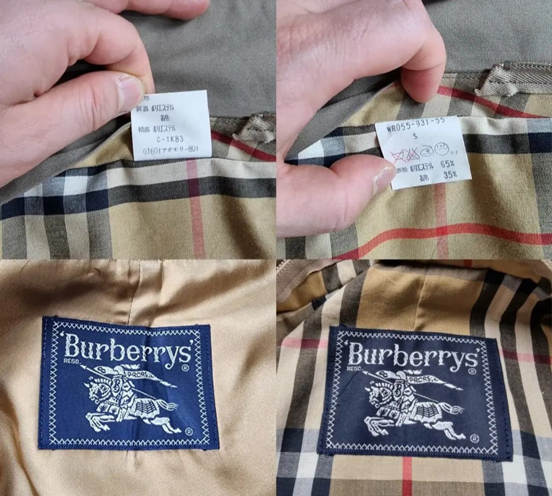 (95) 내피포함 버버리트렌치코트 버버리코트 버버리맥코트 버버리발마칸코트 상품이미지9