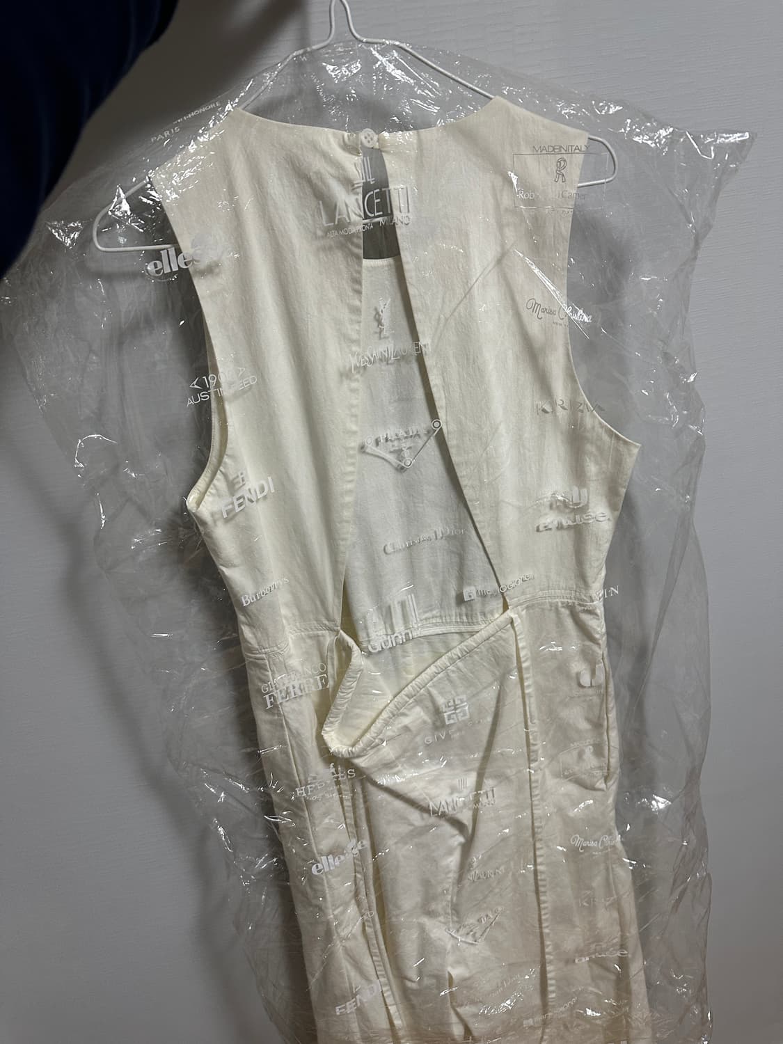 COS 아이보리 백리스 민소매 원피스 EUR 36 상품이미지2