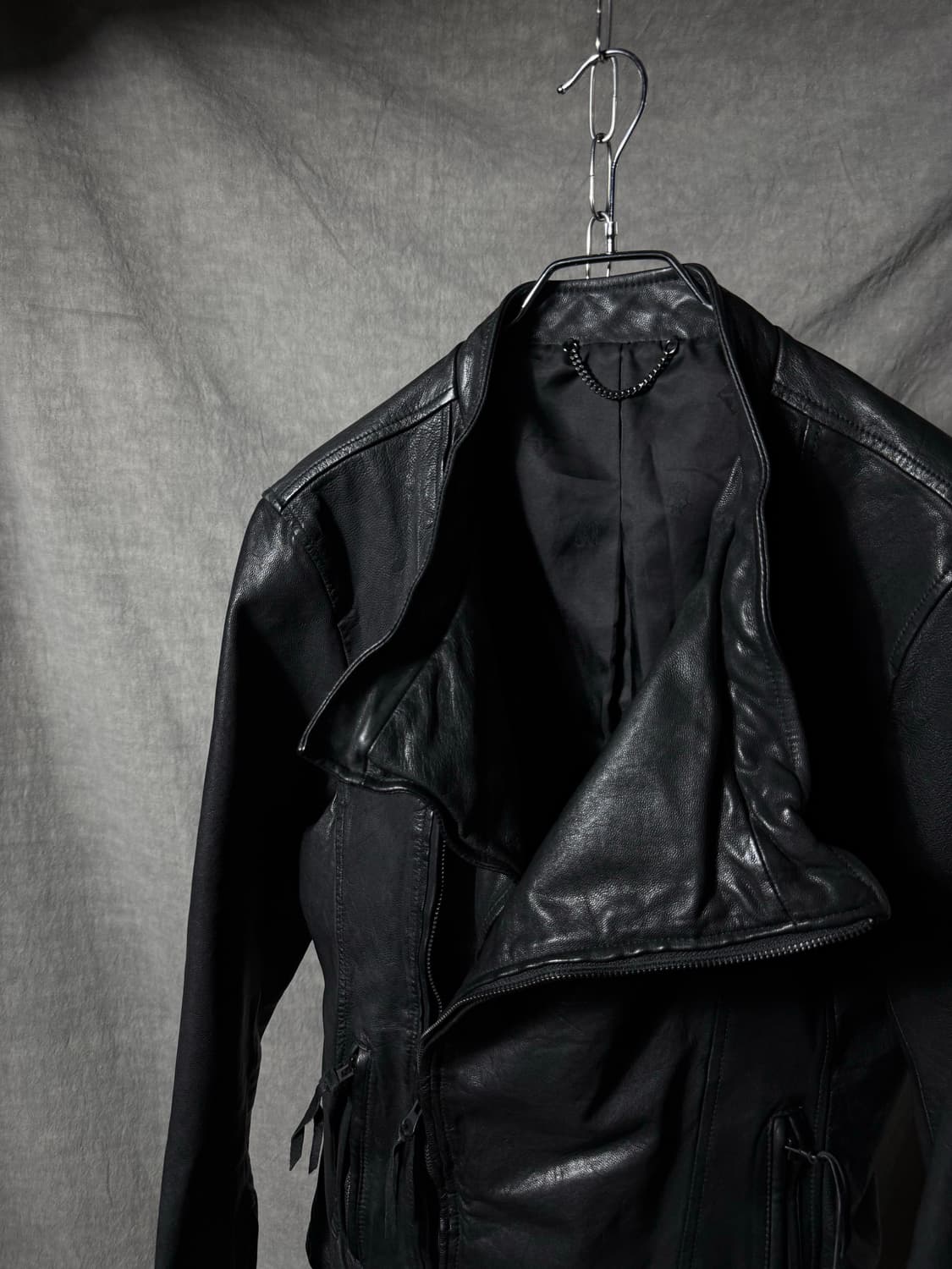 Custom Culture Asymmetric Goat Jacket 상품이미지7