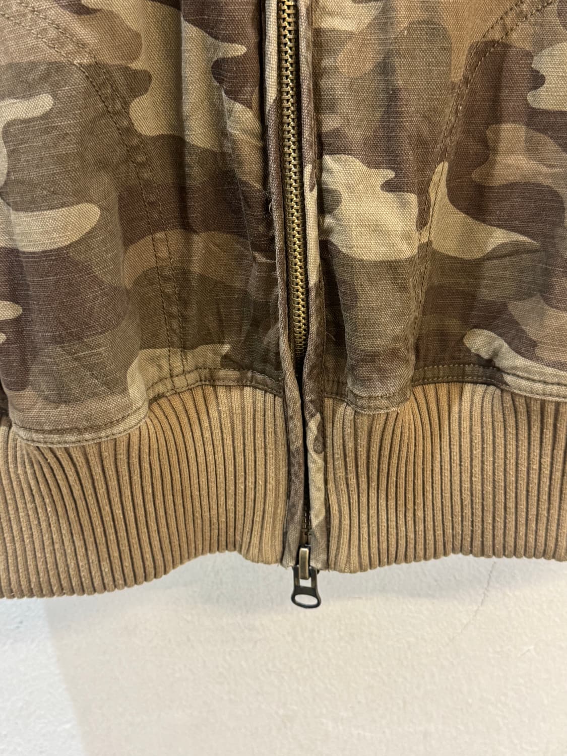 BACK NUMBER Camouflage hoodie vest 상품이미지6