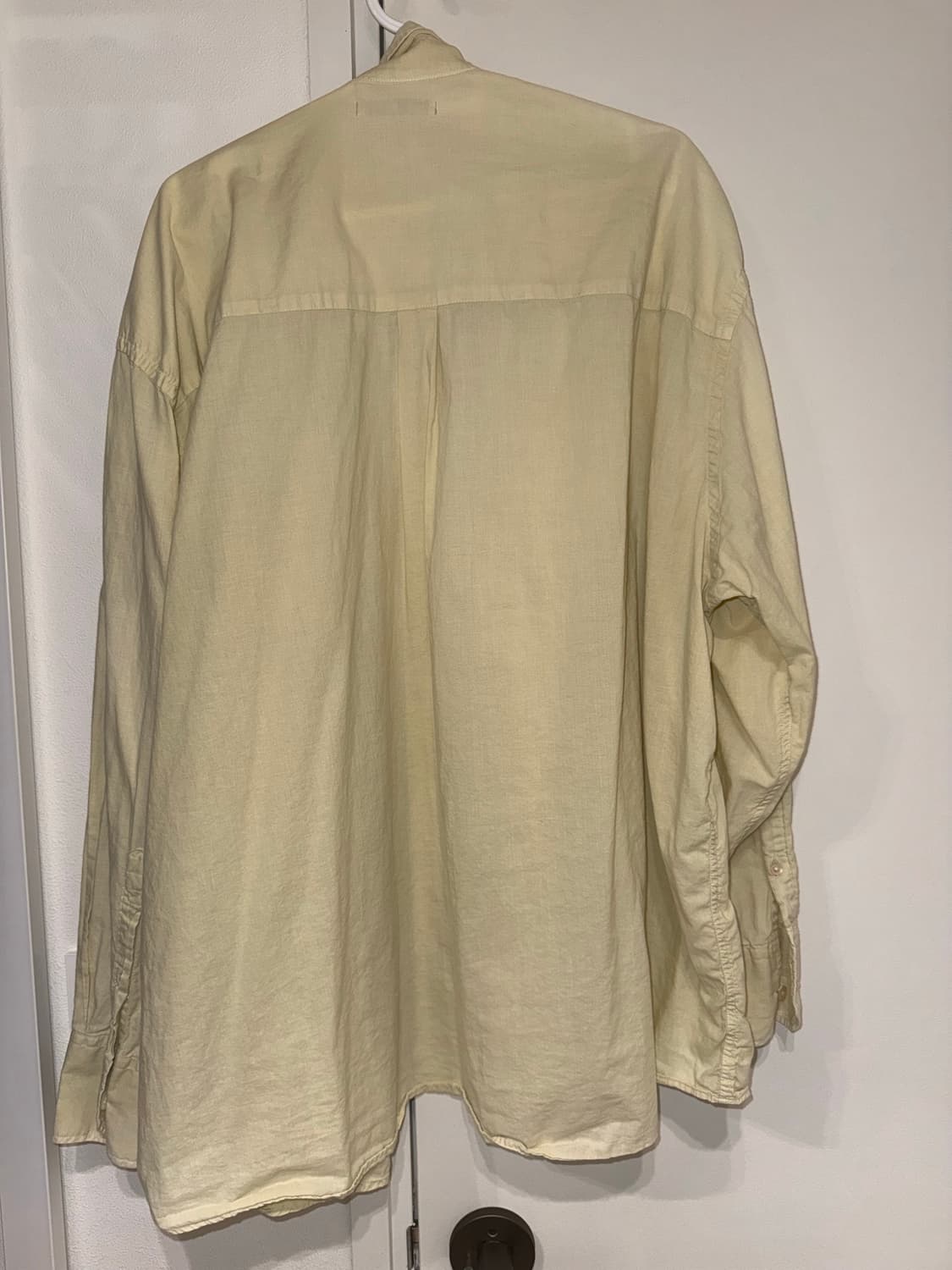 아워레거시 버로우드 셔츠 옐로우 상품이미지2