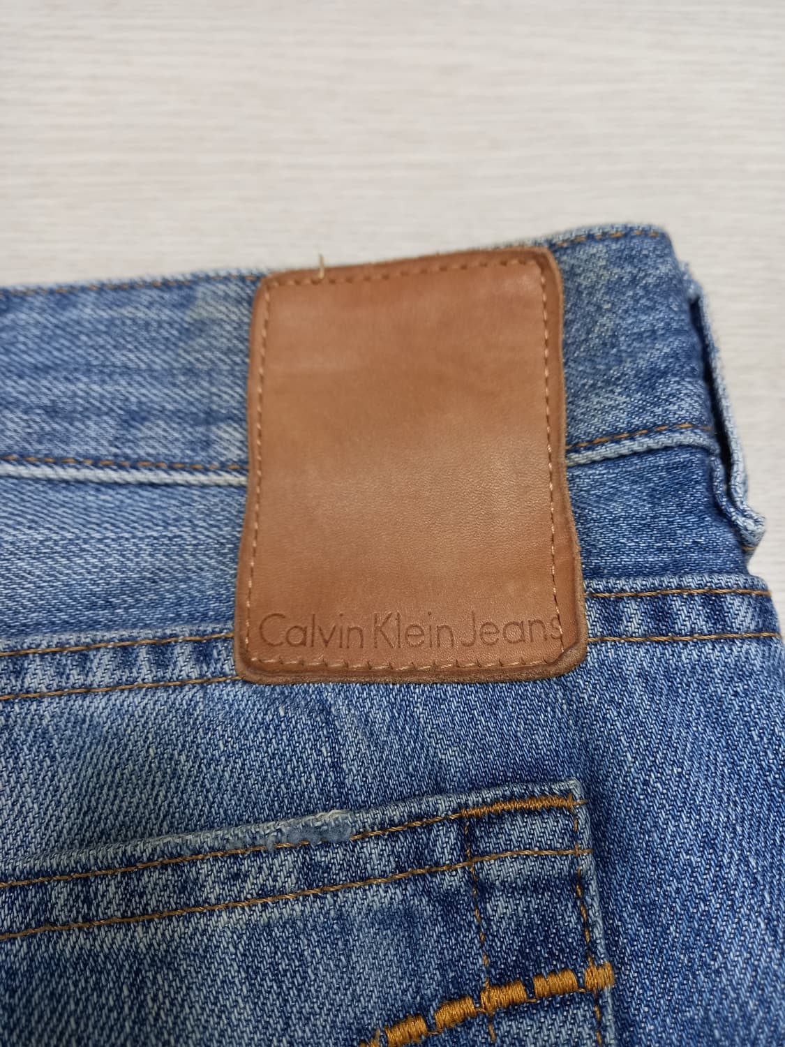 32 Calvin Klein 모리셔스 워싱 일자진 32-372 상품이미지5