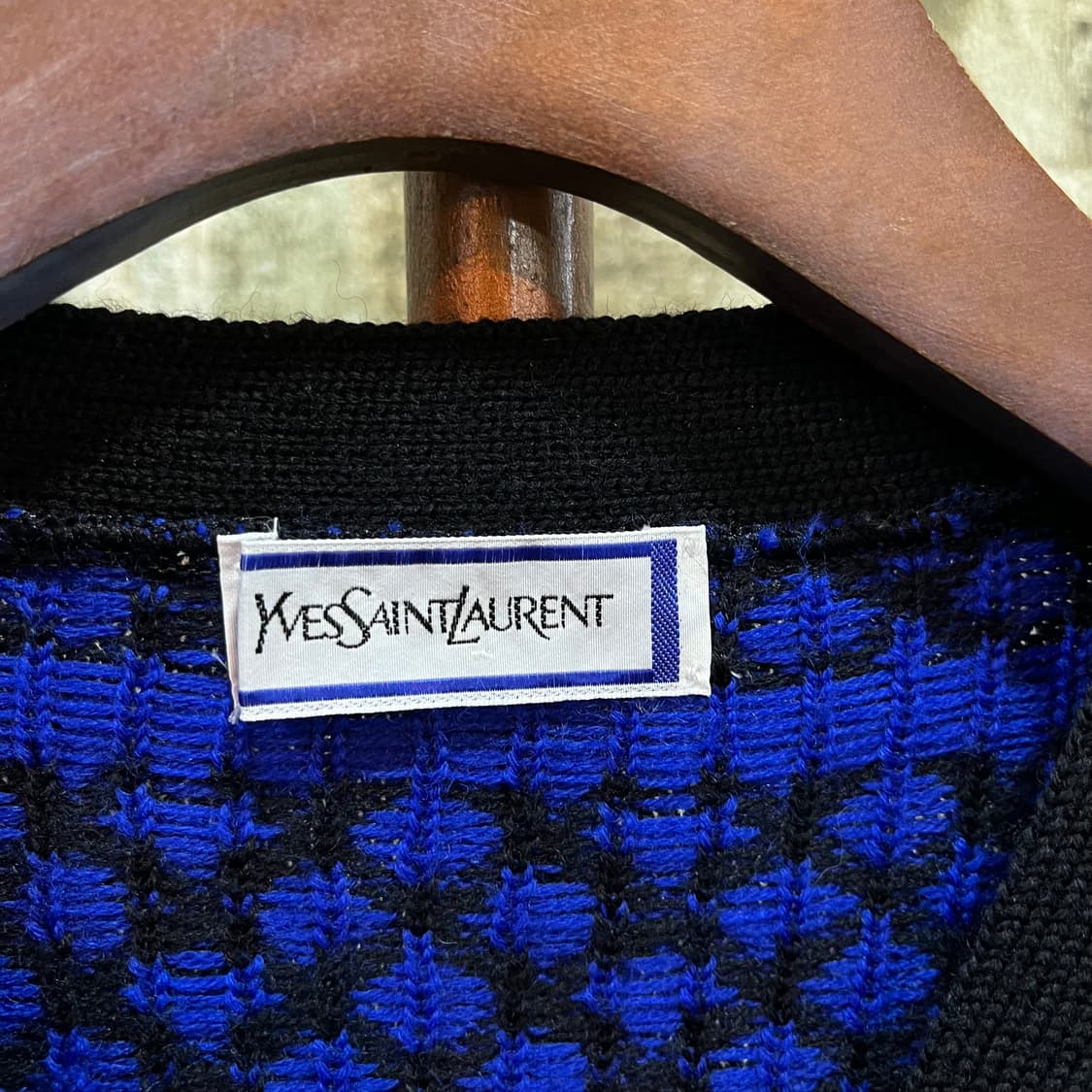 90s 입생로랑 울 가디건 상품이미지6