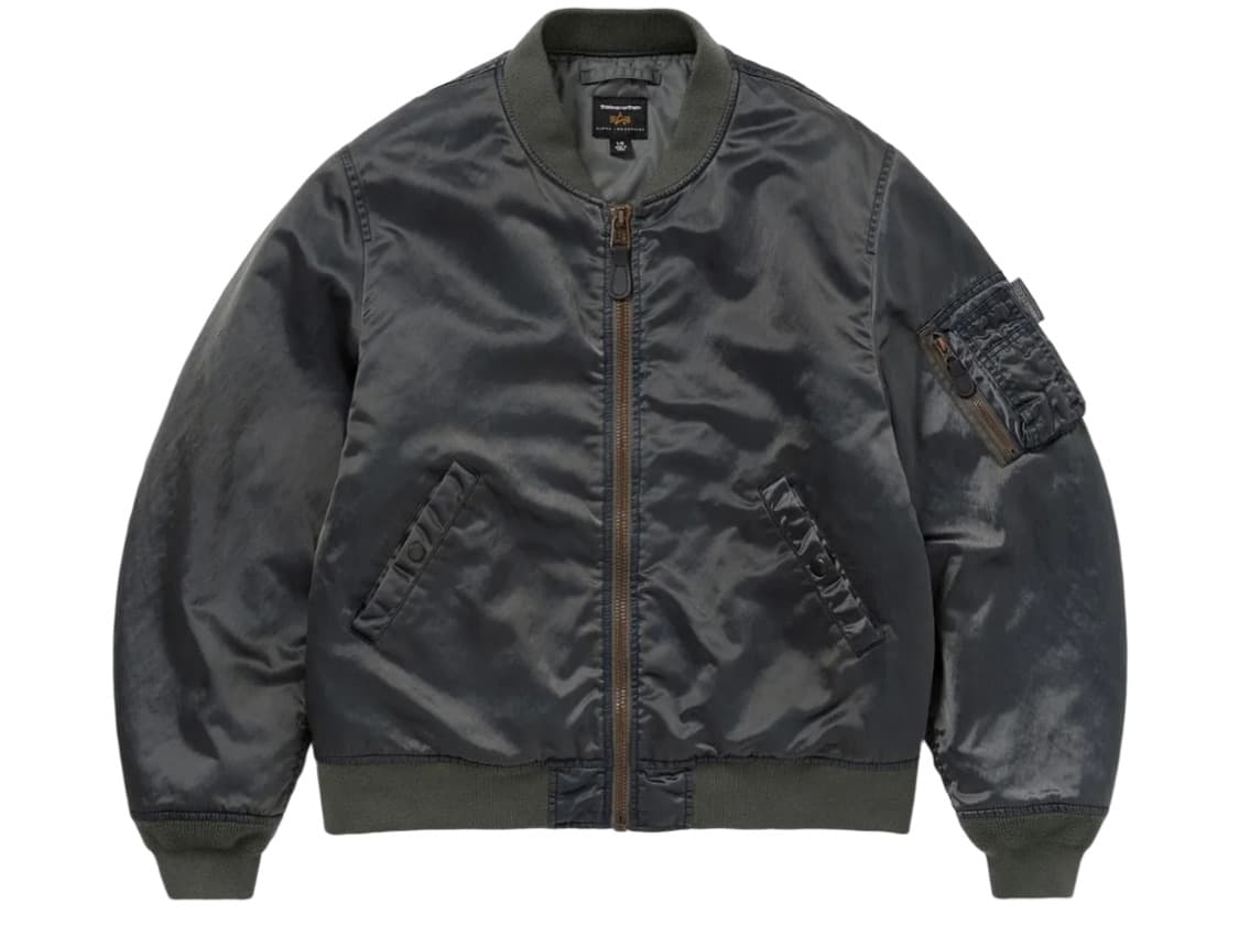 디스이즈네버댓 x 알파 인더스트리 MA-1 자켓 건메탈 상품이미지1