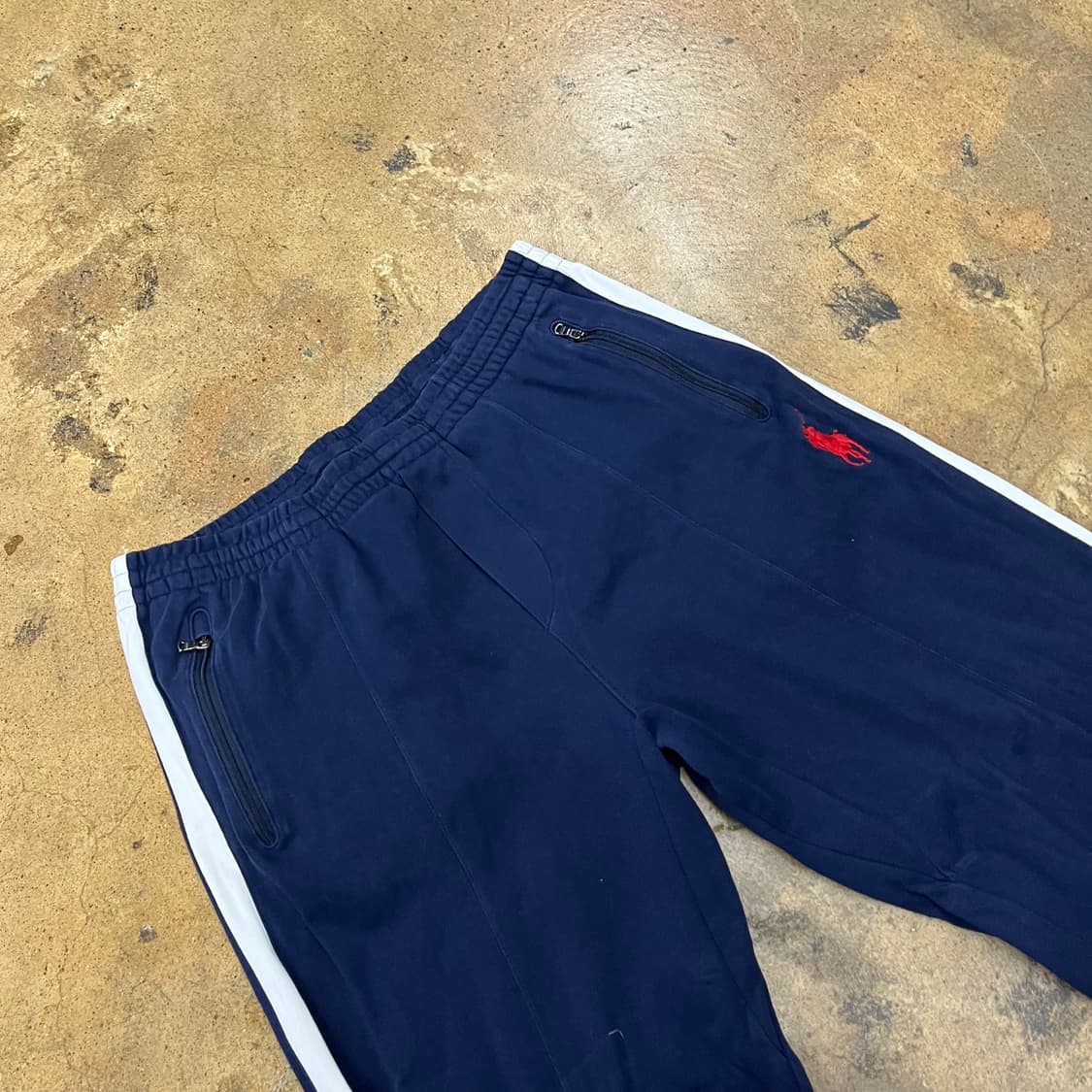 [정품/L] 폴로 랄프로렌 네이비 트랙 팬츠 상품이미지1