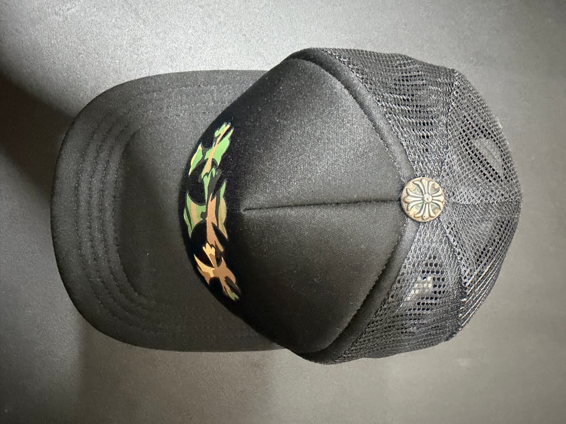 크롬하츠 밀리터리 크로스 트러커 킹 타코 메쉬 볼캡 상품이미지3