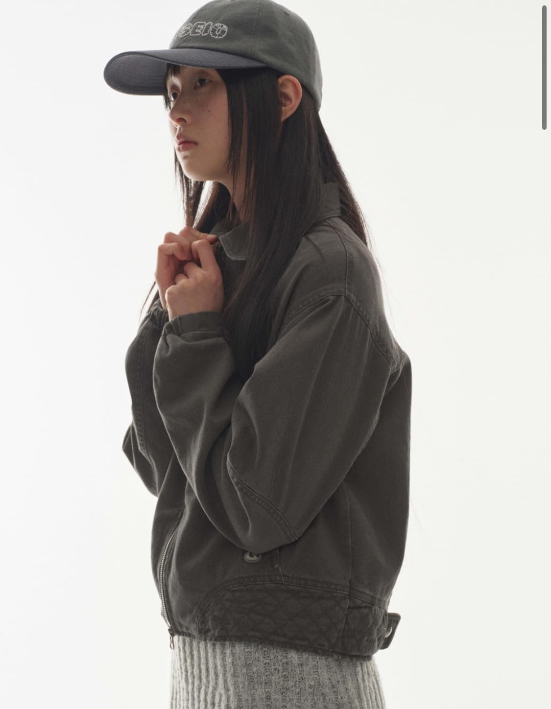 코이세이오 볼캡 COYSEIO COY ANGEL CAP CHARCOAL 상품이미지2