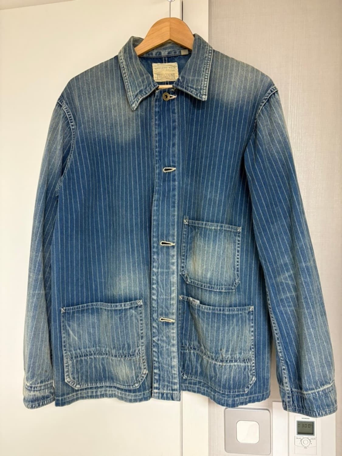 풀카운트 와바시 스트라이프 초어자켓 42size 상품이미지1