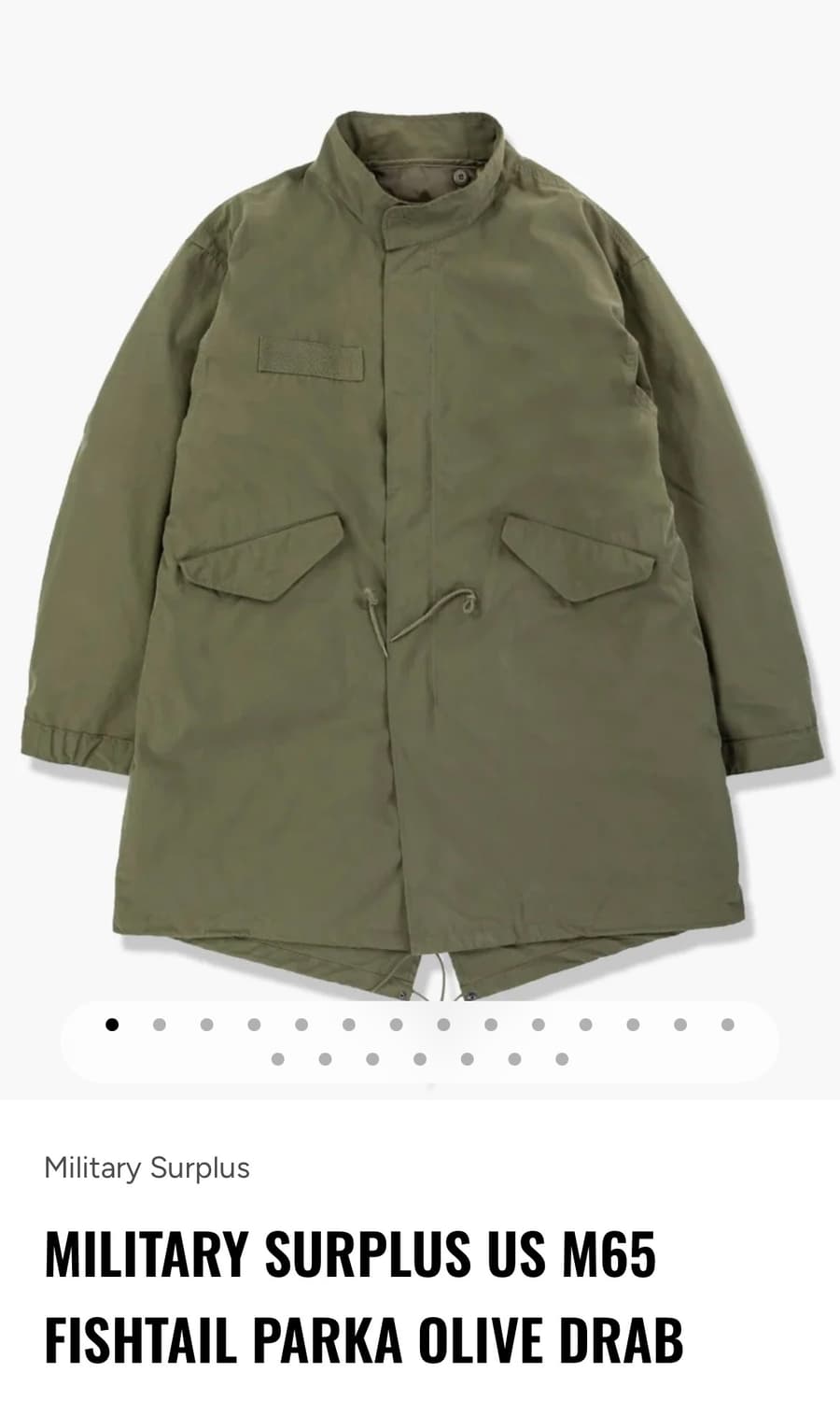 [M]밀텍 M65(Military Surplus / Mil-Tec) 상품이미지1