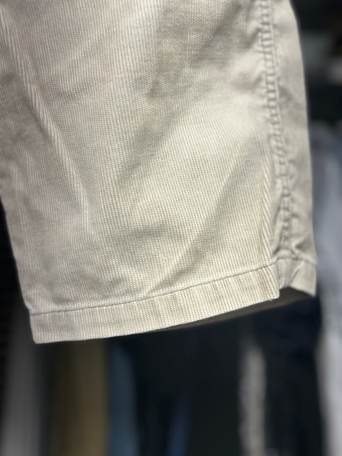 VISVIM 비즈빔 올리브 베이지 코듀로이 반바지 2 상품이미지2