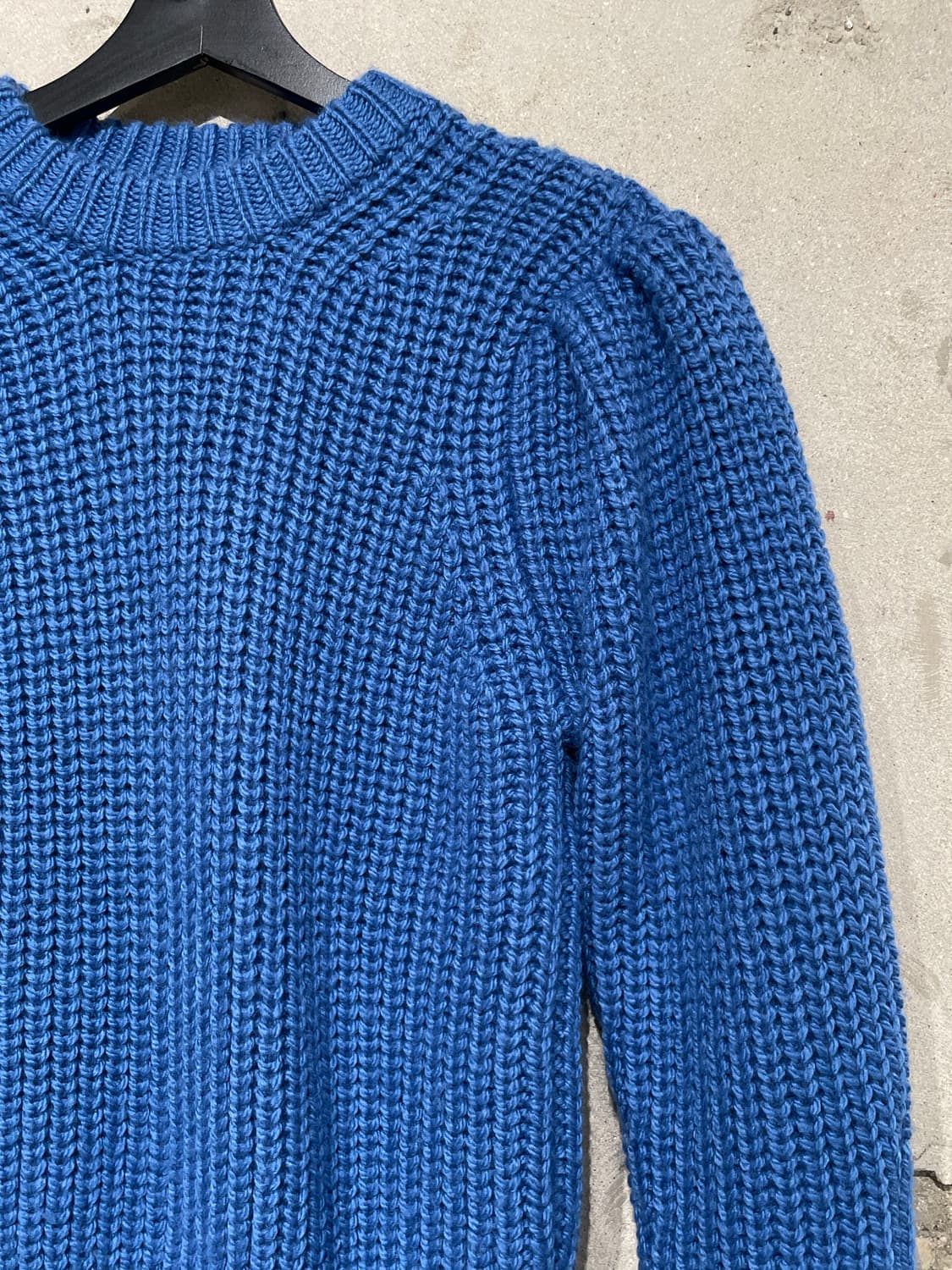 이자벨 마랑 에뚜왈 블루 퍼프 슬리브 메리노 울 스웨터 상품이미지3