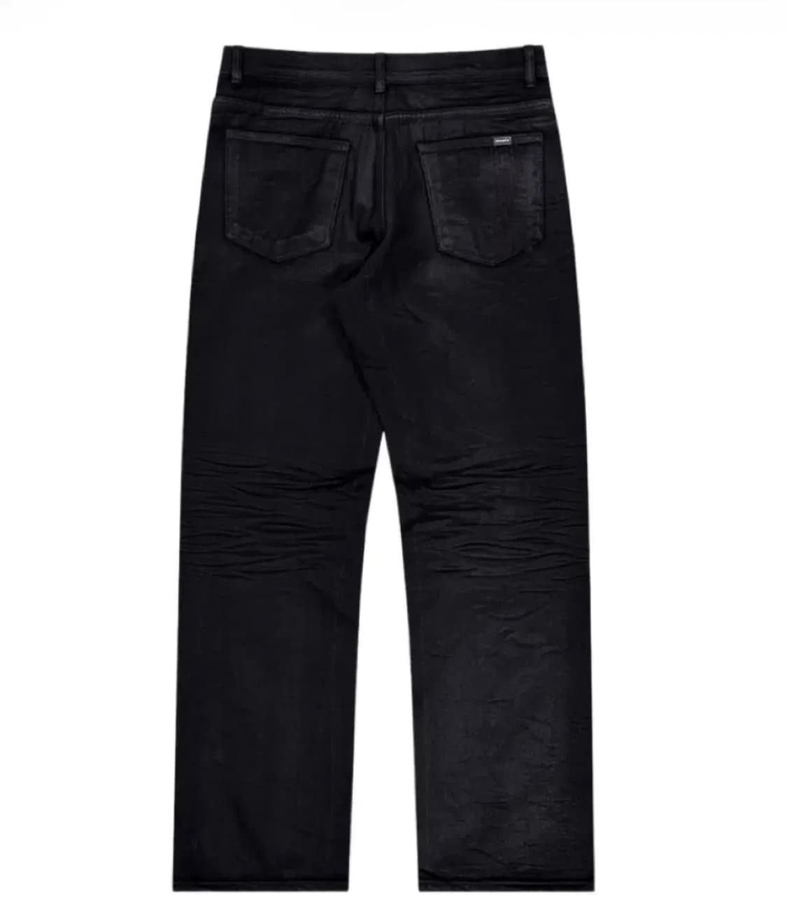 산산기어 X 오아시스 코티드 팬츠 블랙 상품이미지2