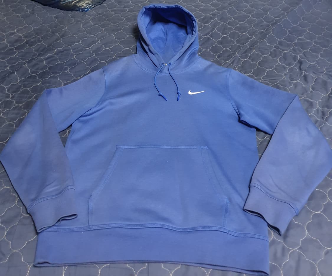 (해외판) 나이키 솔로스우시 TF 기모 후드티 블루 (M) 상품이미지1