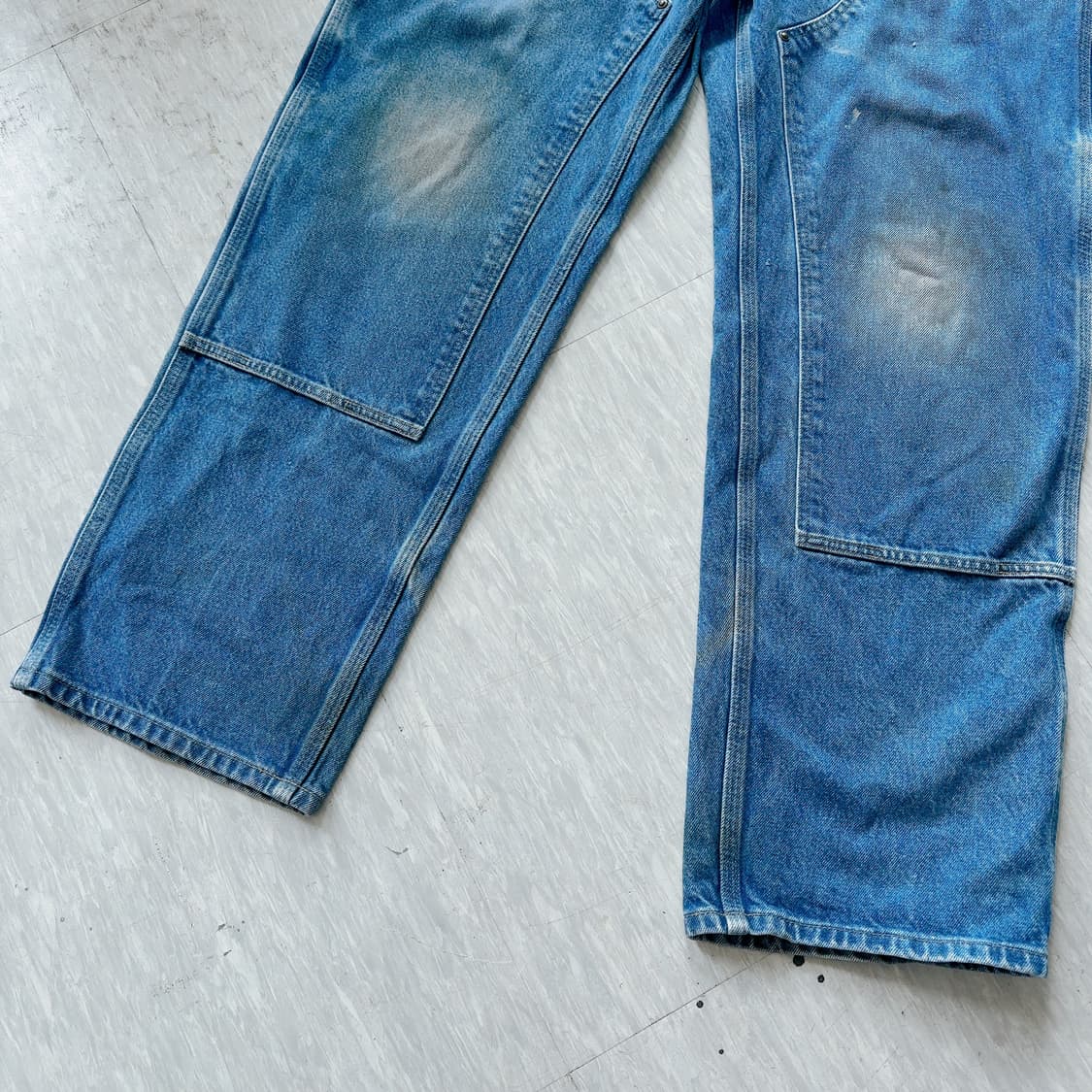 [36] Carhartt 칼하트 더블니 데님 워크 팬츠 B73 DST  상품이미지3