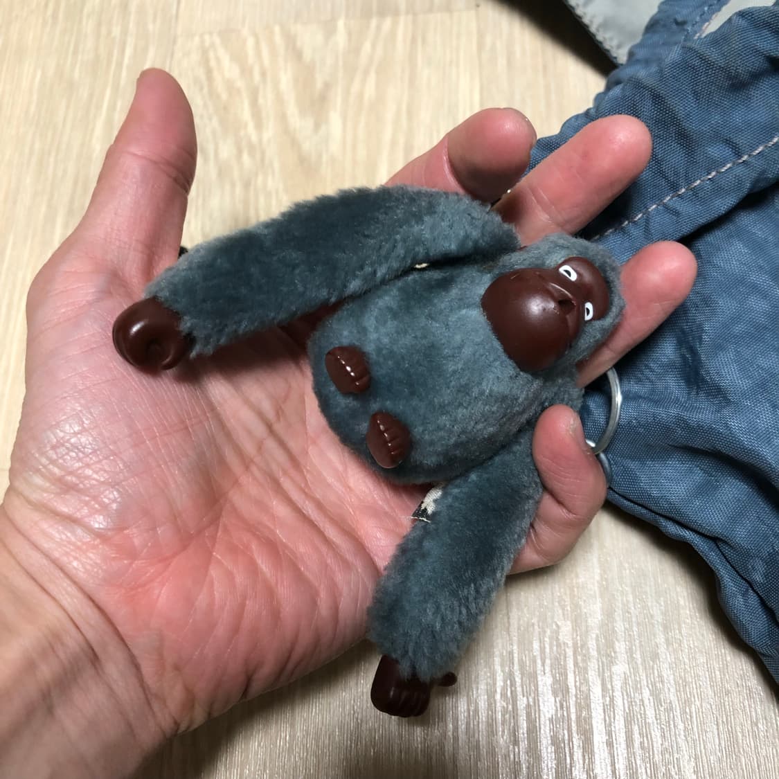 (ONE SIZE) 키플링 Y2K 허니비 복조리 백팩 파스텔 블루 키플링 상품이미지5